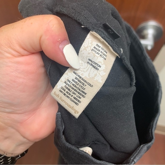 Soft Surroundings Ingrid Pants Black - Picture 6 of 11